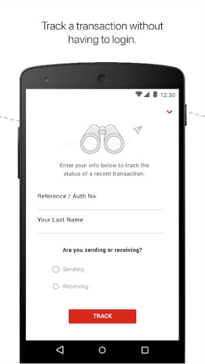 Theo dõi quá trình chuyển tiền