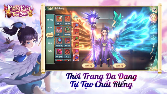 Hệ thống thời trang đa dạng, tự do chất riêng
