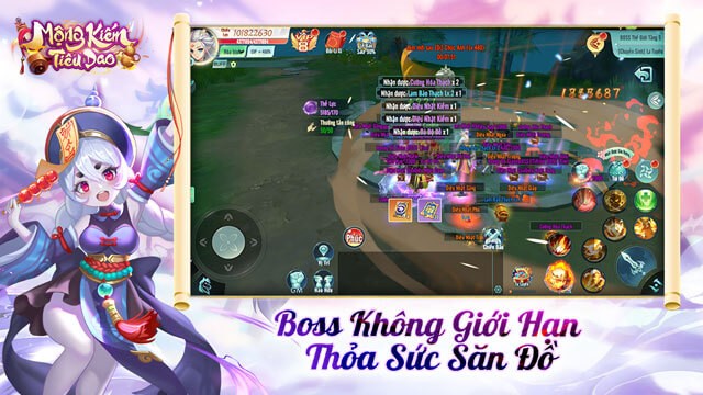 Hệ thống Boss không giới hạn, thỏa sức săn đồ