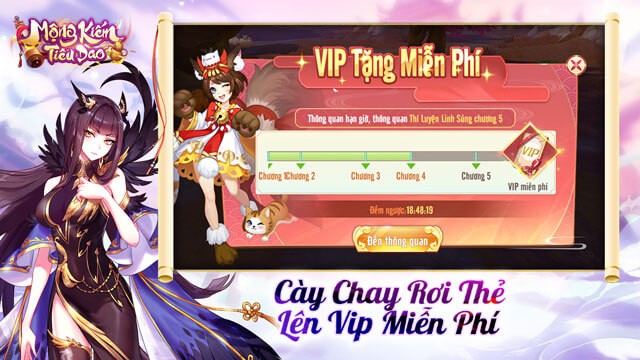 Cày chay rơi thẻ, lên VIP miễn phí