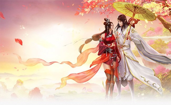 Đồ họa đẹp tuyệt vời của webgame nhập vai tiên hiệp Mong Tru Tien