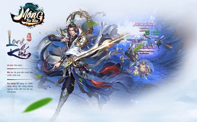 Nhân vật Long Kiếm của Mong Tru Tien