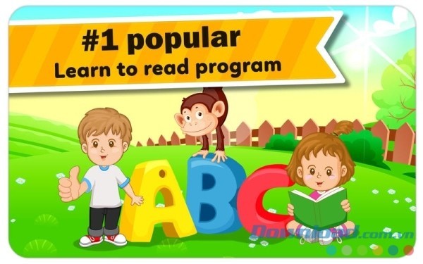 Monkey Junior cho Mac là ứng dụng học Tiếng Anh trẻ em hàng đầu hiện nay