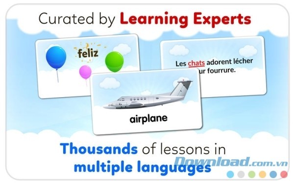 Monkey Junior cho Mac cung cấp bài học đa ngôn ngữ phù hợp với mọi trình độ