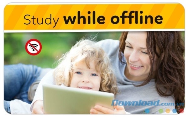 Monkey Junior cho Mac cho phép cha mẹ và bé học ngoại tuyến