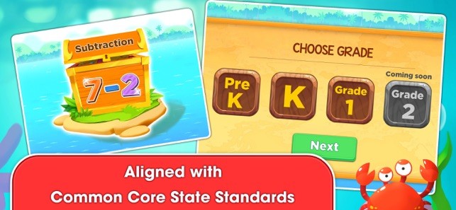 Ứng dụng toán học tiếng Anh Monkey Math