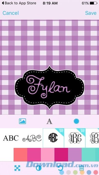 Chọn phông chữ nghệ thuật