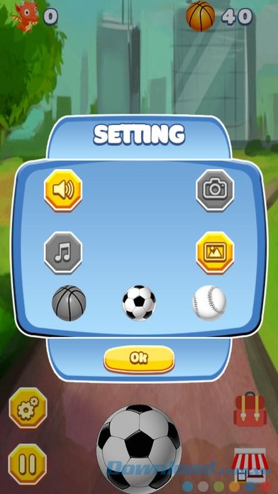 Ném bóng bắt quái