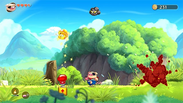 Game phiêu lưu hành động Monster Boy and the Cursed Kingdom