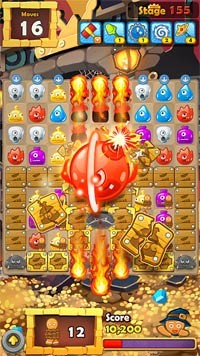 Ghép nối nhiều hơn 3 quái vật giống nhau