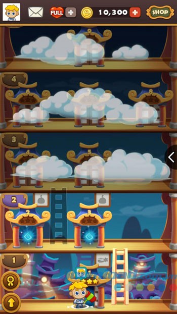 Bản đồ game Monster Busters: Link Flash