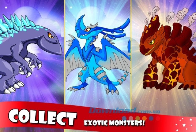 Thu thập những lòai quái thú huyền thoại