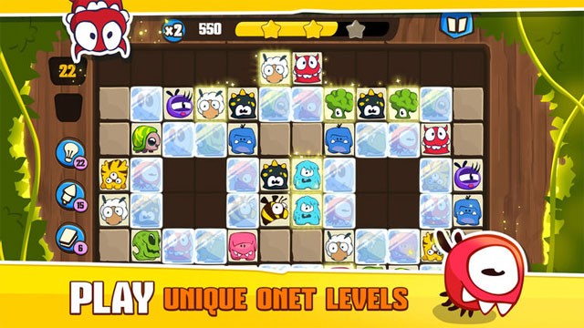 Chinh phục hàng trăm màn chơi Onet độc đáo của Monster Duo