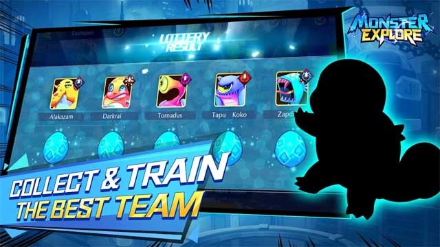 Huấn luyện, nâng cấp và phát triển quái vật để tạo ra một đội quân bất khả chiến bại