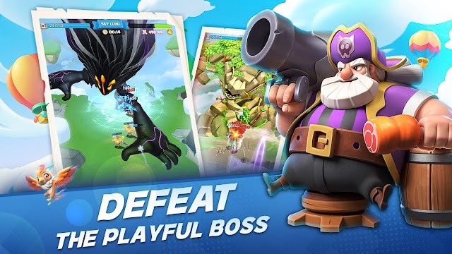 Đánh bại các con trùm mạnh mẽ