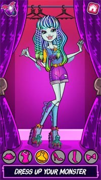 Chọn cho cô gái quái vật những bộ quần áo tuyệt đẹp