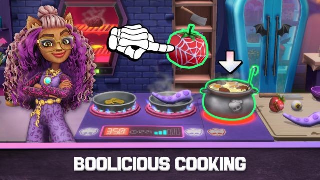 Nấu ăn và sáng tạo công thức món ăn ma quái cùng những người bạn