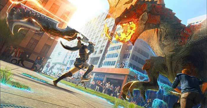 Monster Hunter Now là game săn quái nhiều người chơi trong thời gian thực