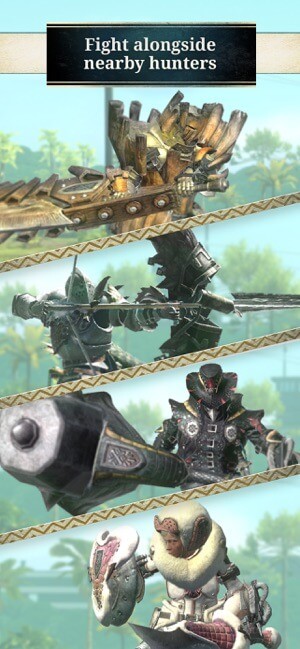 Chiến đấu bên cạnh các thợ săn khác