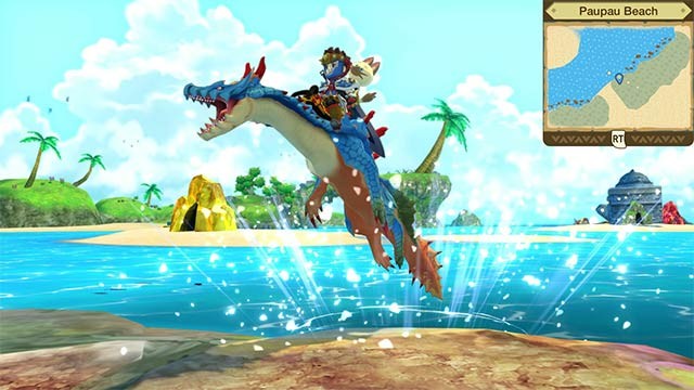 Phiên bản Monster Hunter Stories gồm đầy đủ dàn quái vật quen thuộc trong loạt game gốc
