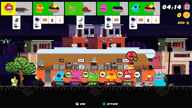 Trên chiếc xe tải bán đồ ăn, hãy phục vụ nhanh chóng cho những vị khách kỳ quặc