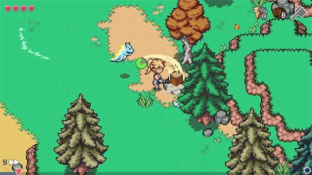 Chế tạo vũ khí từ các vật phẩm do quái vật đánh rơi và nhặt được trên chiến trường