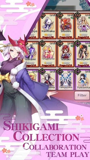 Triệu hồi Shikigami để cùng nhau chiến đấu