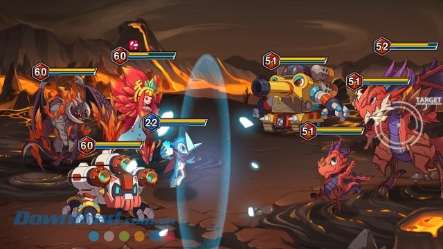 Màn chơi game Monster Raid