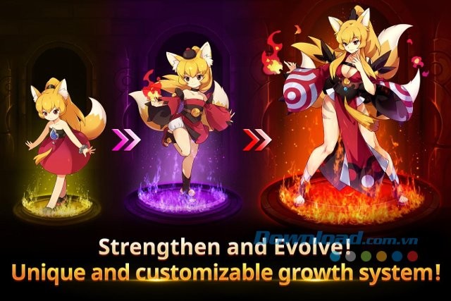 Tiến hóa và nâng cấp Astromon