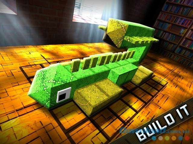 Tạo ra những loài vật mới từ các khối hình