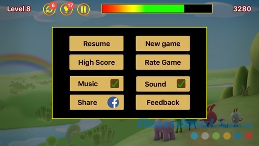 Bảng điều khiển của Monsters Connect Classic cho iOS