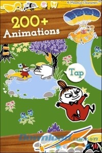 MOOMIN Welcome to Moominvalley cho Android có hơn 200 ảnh động