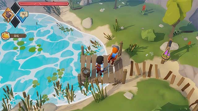 Chơi Moon Split Island - Dungeon Adventure một mình hoặc theo cặp