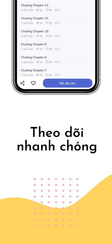 Theo dõi truyện nhanh chóng