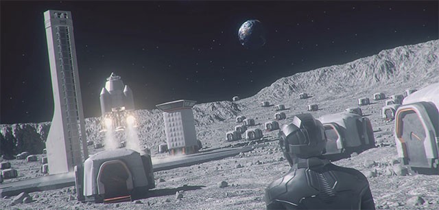 Nỗ lực sống sót trên Mặt trăng trong game mô phỏng Moon Village