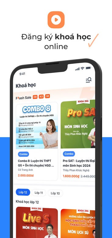 Đăng ký khóa học online