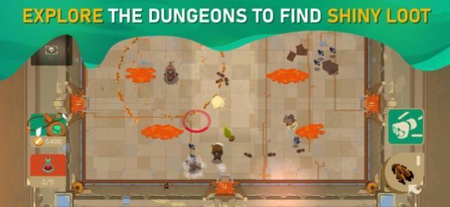 Khám phá các hầm ngục để tìm kiếm đồ giá trị