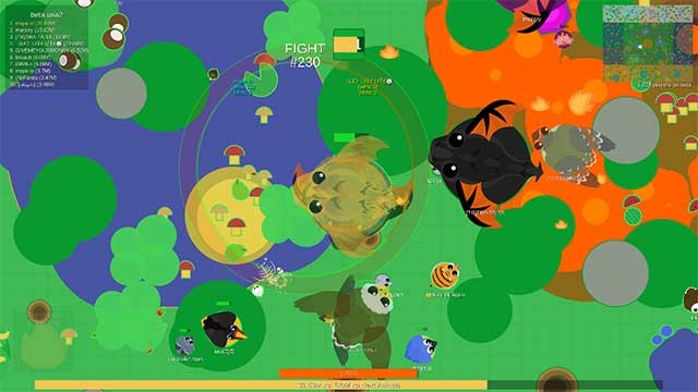 Bạn vào vai một con vật “ăn” những người chơi khác để tồn tại