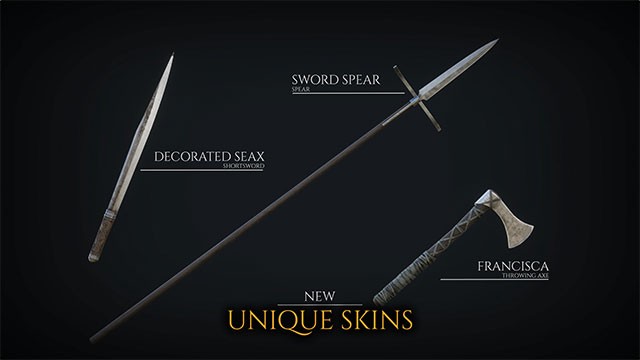 Bổ sung hàng loạt vũ khí, trang bị và skin độc đáo