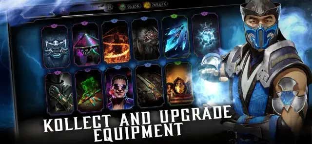 Thu thập và nâng cấp các trang bị mạnh mẽ