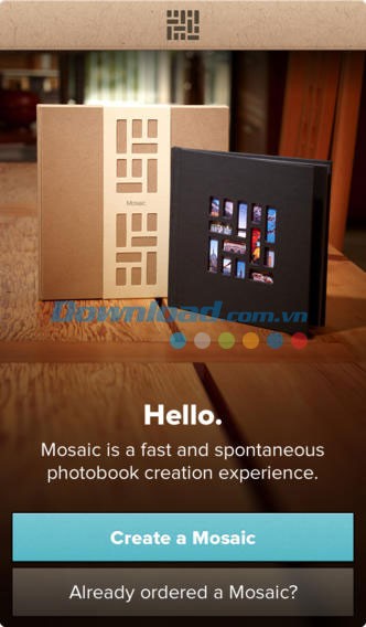 Mosaic Photo Books for iOS