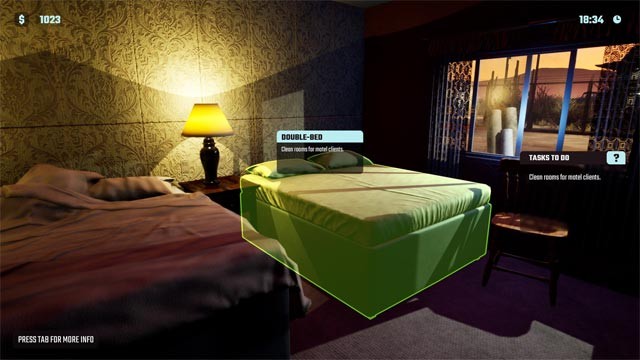 Thiết kế đồ nội thất, trang trí và nâng cấp phòng nghỉ trong game Motel Simulator