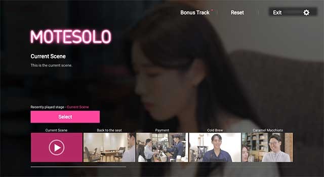 Motesolo là game mô phỏng kể chuyện độc đáo do người thật đóng