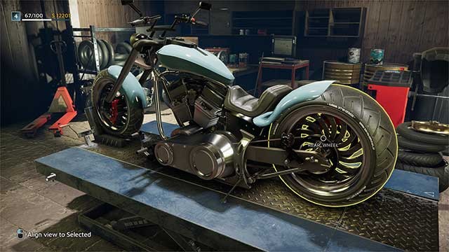 Chế tạo những chiếc xe máy đẳng cấp trong game Motorcycle Mechanic Simulator