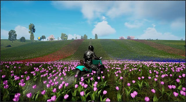 Motorcycle Travel Simulator 1.1 tập trung vào nâng cấp gameplay và sửa nhiều lỗi nhỏ