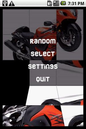 Motorcycles Slide Puzzle For Android