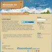 Mountain Air - Free Nature Blog Template