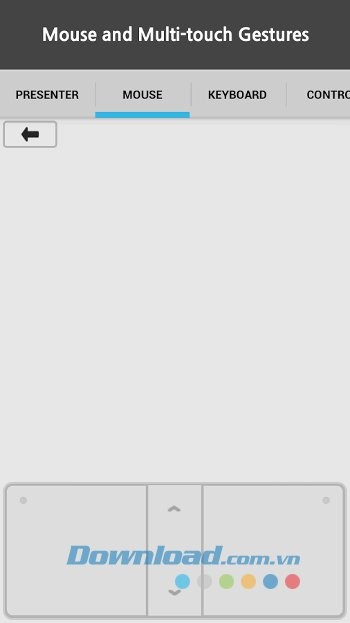 Mouse Kit hỗ trợ đầy đủ các cử chỉ