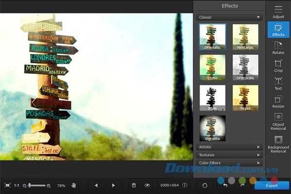 Tải Movavi Photo Editor cho Mac
