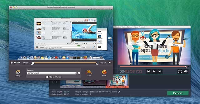 Movavi Screen Recorder Studio là ứng dụng quay màn hình kèm âm thanh dễ sử dụng